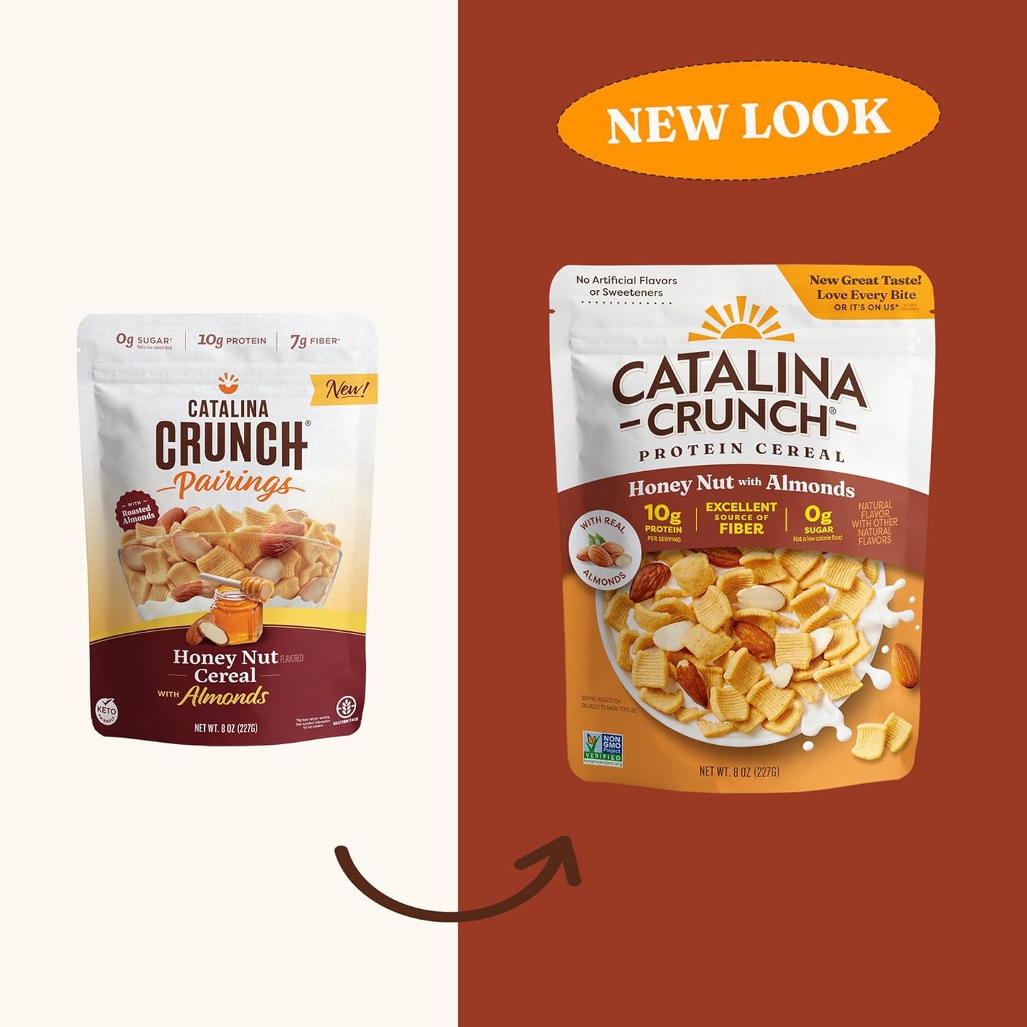 Catalina Crunch Honey Nut Cereal – Focus-Boosting Office Snack for Home Office and Desk Routines