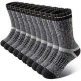 SIMIYA Merino Wool Socks for Men, 5 Pair Warm Circulation Socks for Cold Feet at Home