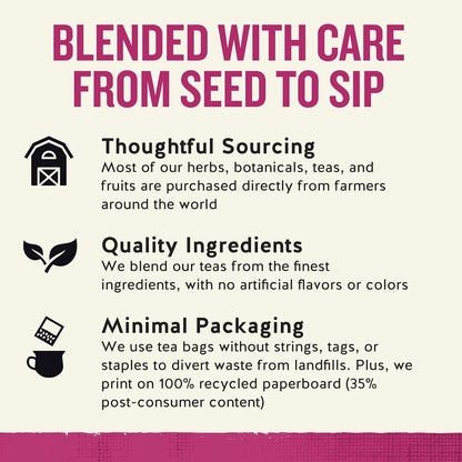 Celestial Seasonings Sleepytime Echinacea Tea – Caffeine Free Study Break Herbal Blend for Home Office