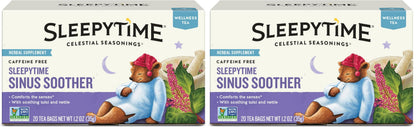 Celestial Seasonings Sleepytime Wellness Tea – Clean Label Herbal Blend for Intentional Pantry