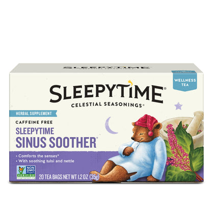 Celestial Seasonings Sleepytime Wellness Tea – Clean Label Herbal Blend for Intentional Pantry