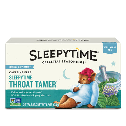 Celestial Seasonings Sleepytime Wellness Tea – Clean Label Herbal Blend for Intentional Pantry