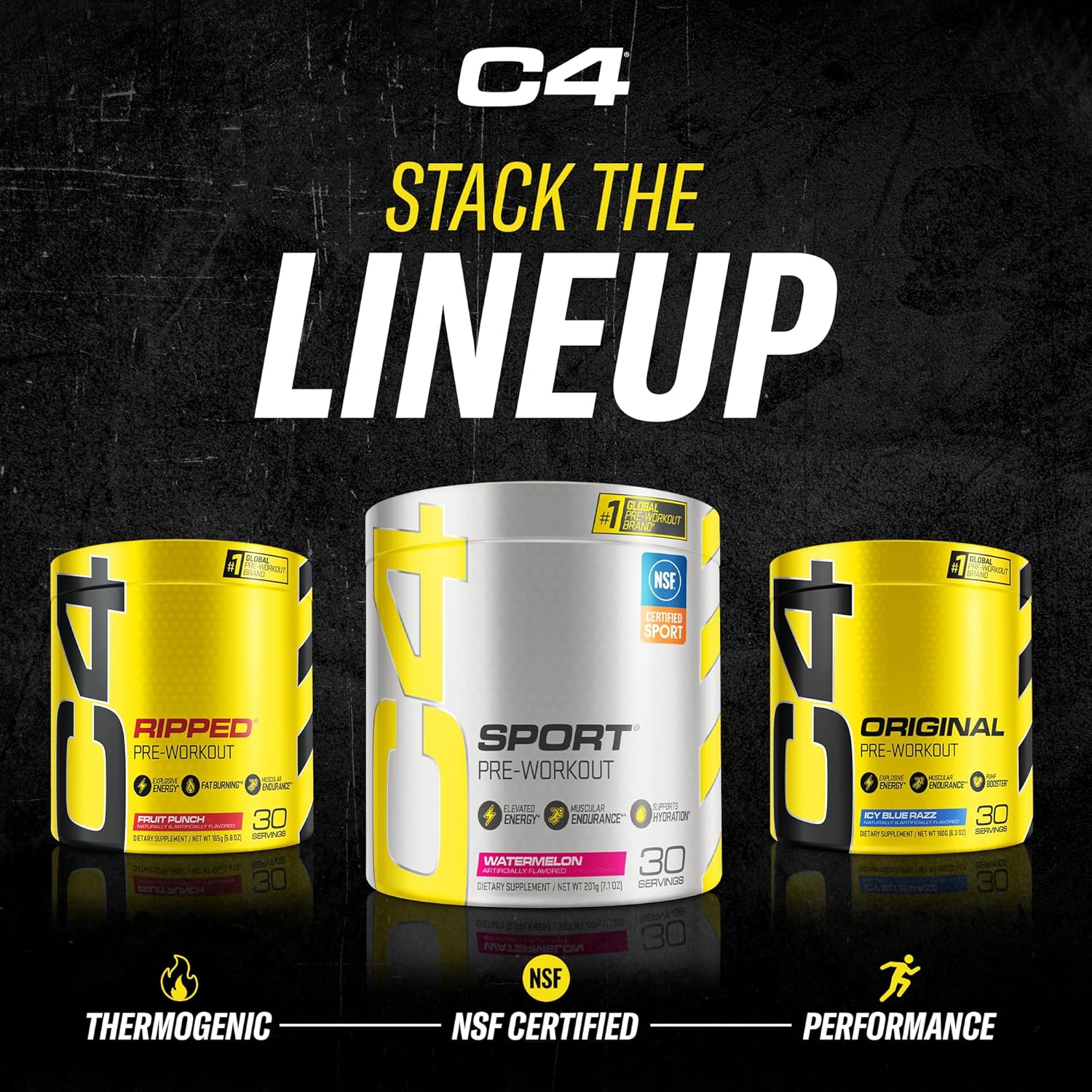 Cellucor C4 Preworkout Powder Blue Raspberry – Outdoor Training Supplement for Park Workouts and Track Days