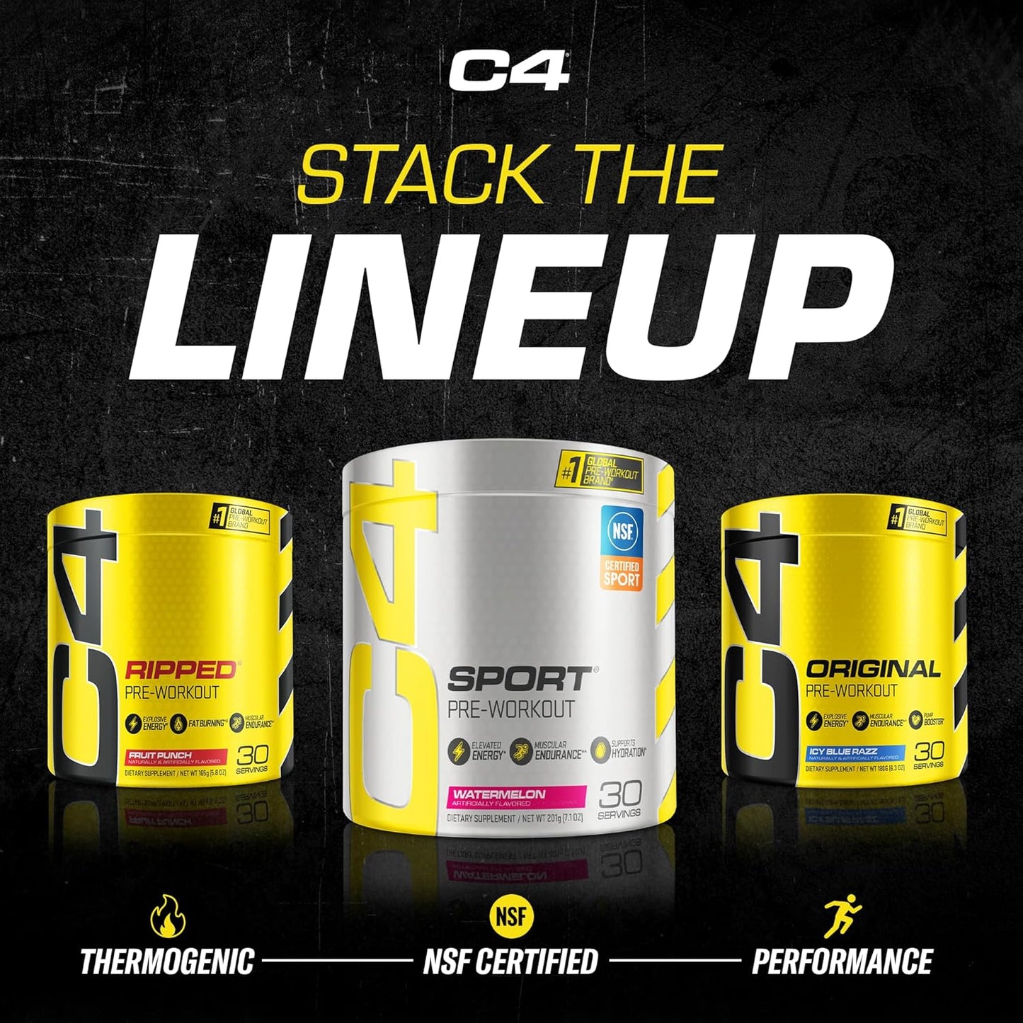 Cellucor C4 Sport Pre Workout Powder – Birthday Gift for Fitness Lovers and Gym Enthusiasts