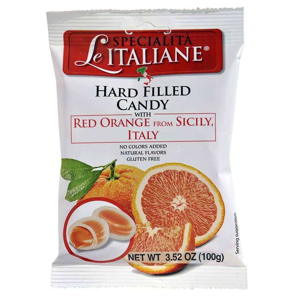 center filled with concentrated juice of pgi-protected red orange of sicily