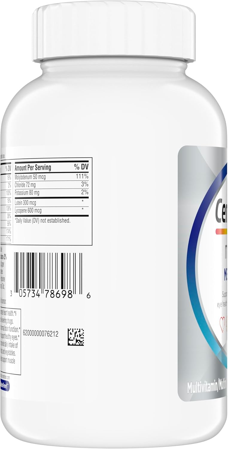 Centrum Silver Minis Multivitamin for Men 50+ – Intentional Wellness in a 50% Smaller, Easy-Swallow Daily Tablet
