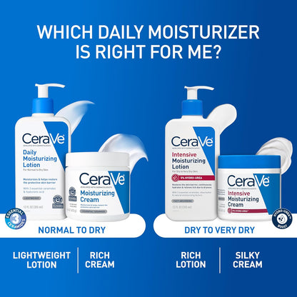 CeraVe Dermatologist-Developed Lotion – Safe, Allergy-Tested Hydration for Reactive Skin