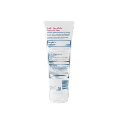 CeraVe Eczema Relief Moisturizing Cream – Clean Beauty Staple for a Simple Sensitive Skin Routine, 8oz