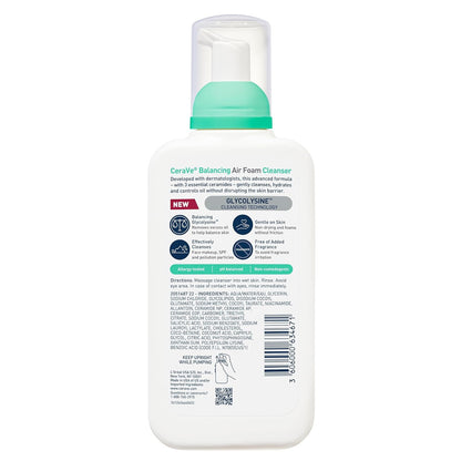 CeraVe Fragrance-Free Cleanser – Allergy-Tested Face Wash Safe for All Skin Types