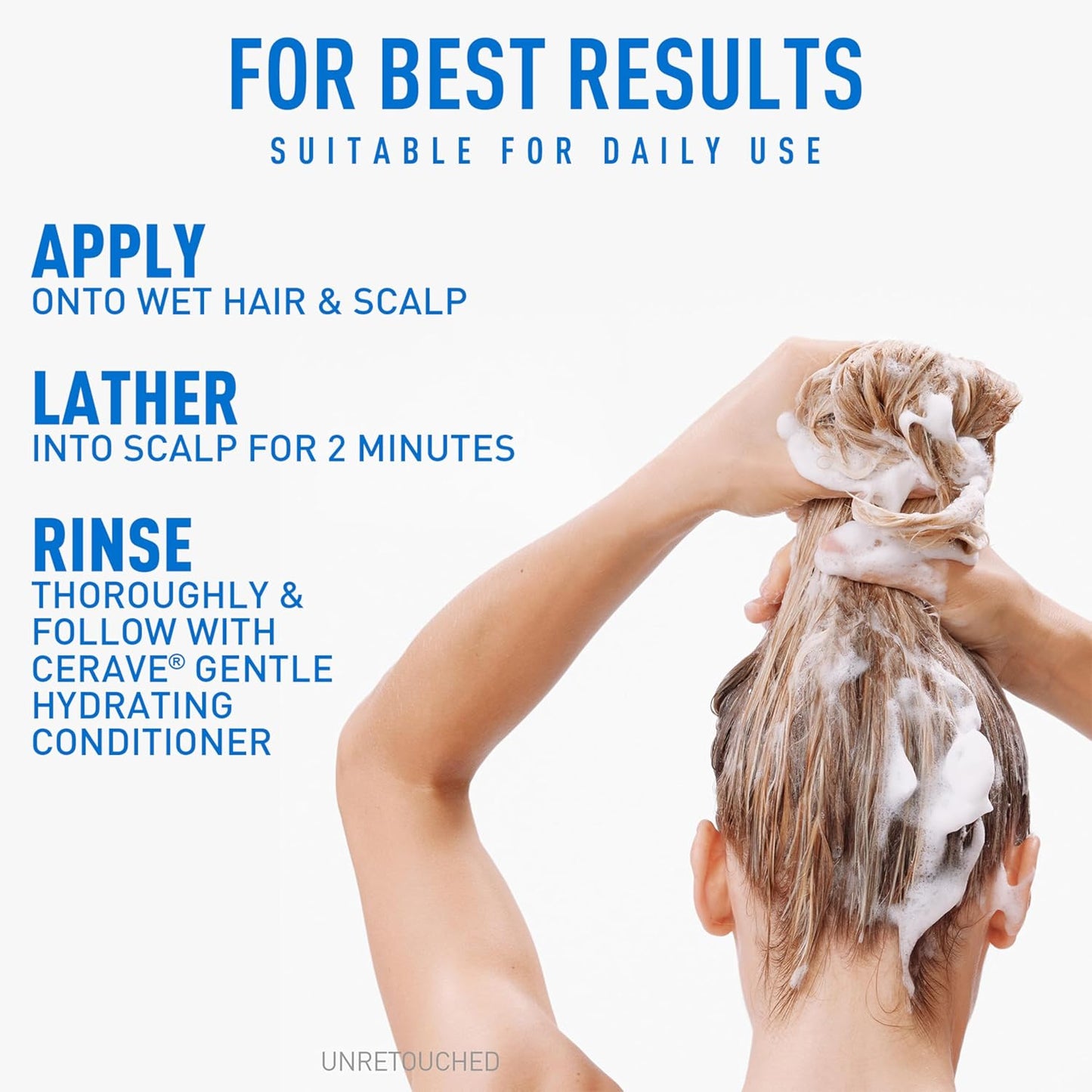 CeraVe Hydrating Shampoo – Mindful Self-Care Shower Essential with Ceramides and Niacinamide for Reactive Scalps