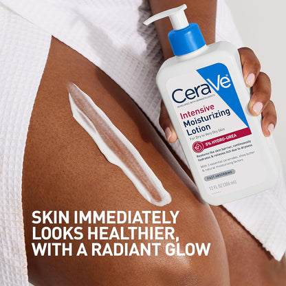 CeraVe Hydro-Urea Body Lotion – Calming Post-Shower Hydration for Stressed, Sensitive Skin