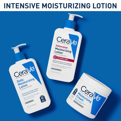 CeraVe Hydro-Urea Body Lotion – Calming Post-Shower Hydration for Stressed, Sensitive Skin