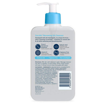 CeraVe Non-Irritating BHA Cleanser – Gentle, Tested Formula Safe for Face & Body Care