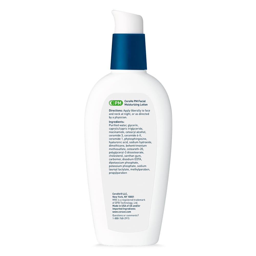 CeraVe PM Ceramide Night Serum – Elegant Skincare with Professional-Grade Hydration