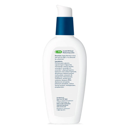 CeraVe PM Ceramide Night Serum – Elegant Skincare with Professional-Grade Hydration