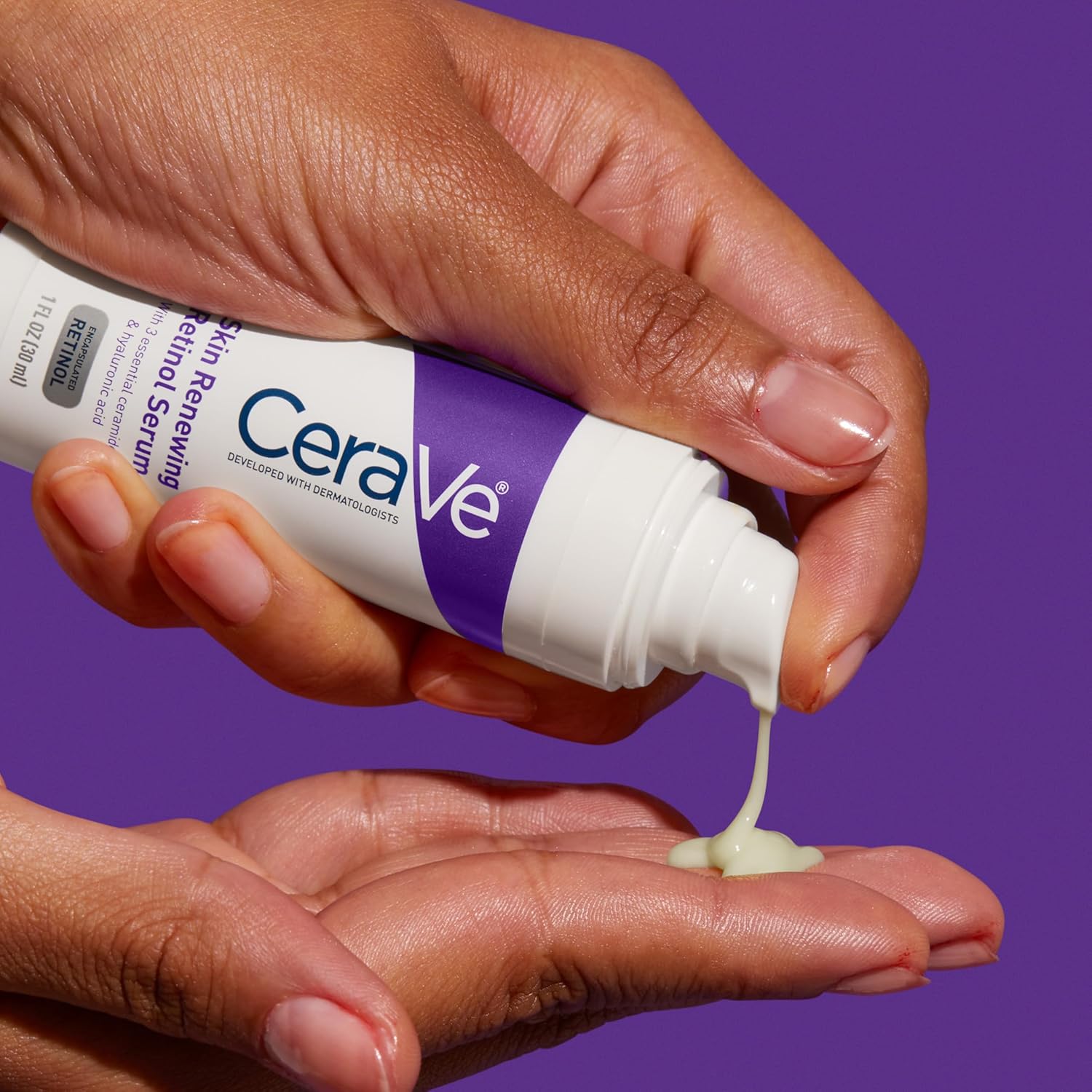 CeraVe Retinol Serum with Hyaluronic Acid – Thoughtful Birthday Gift for Women 30–55