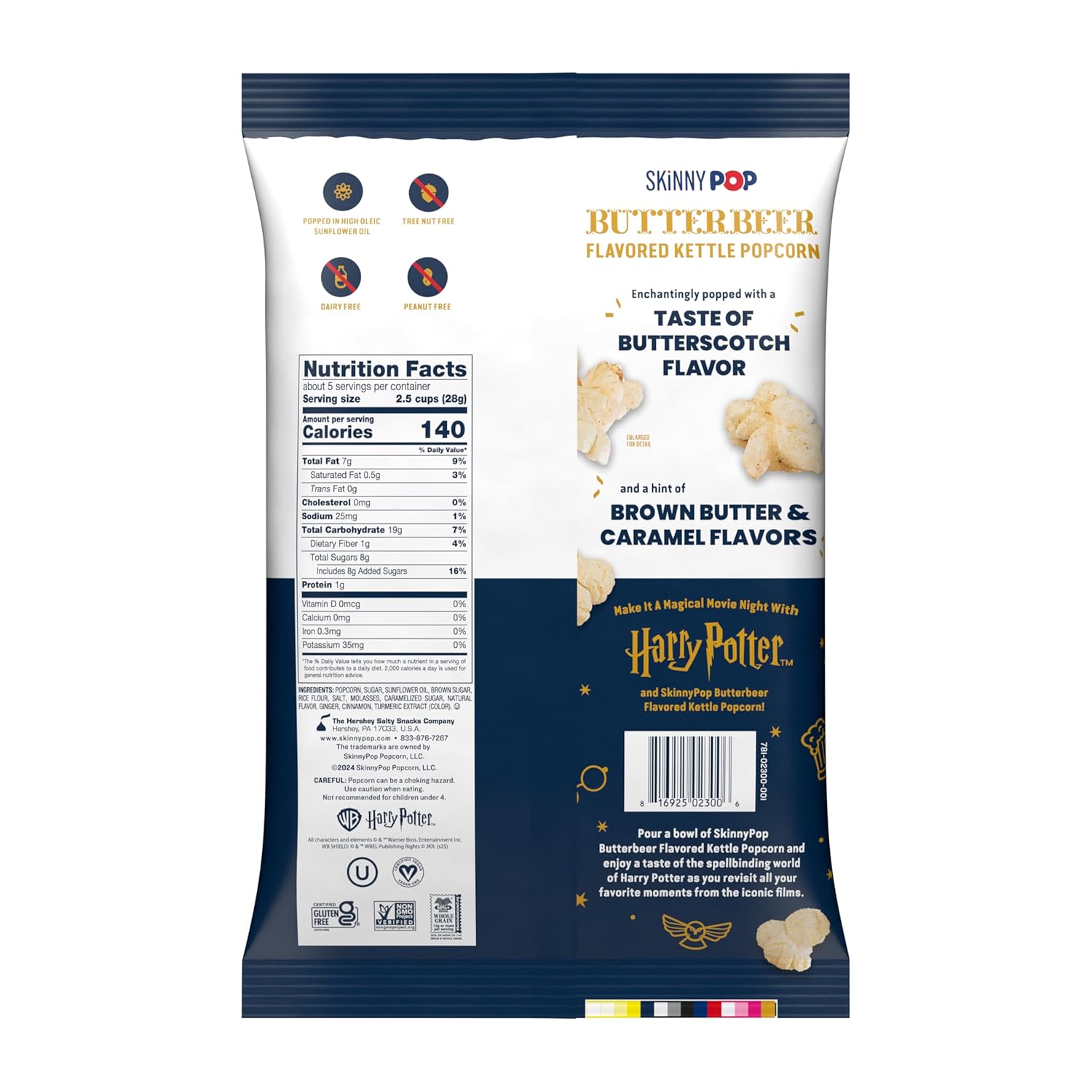 certified gluten free, vegan, dairy free, and non-gmo ingredients