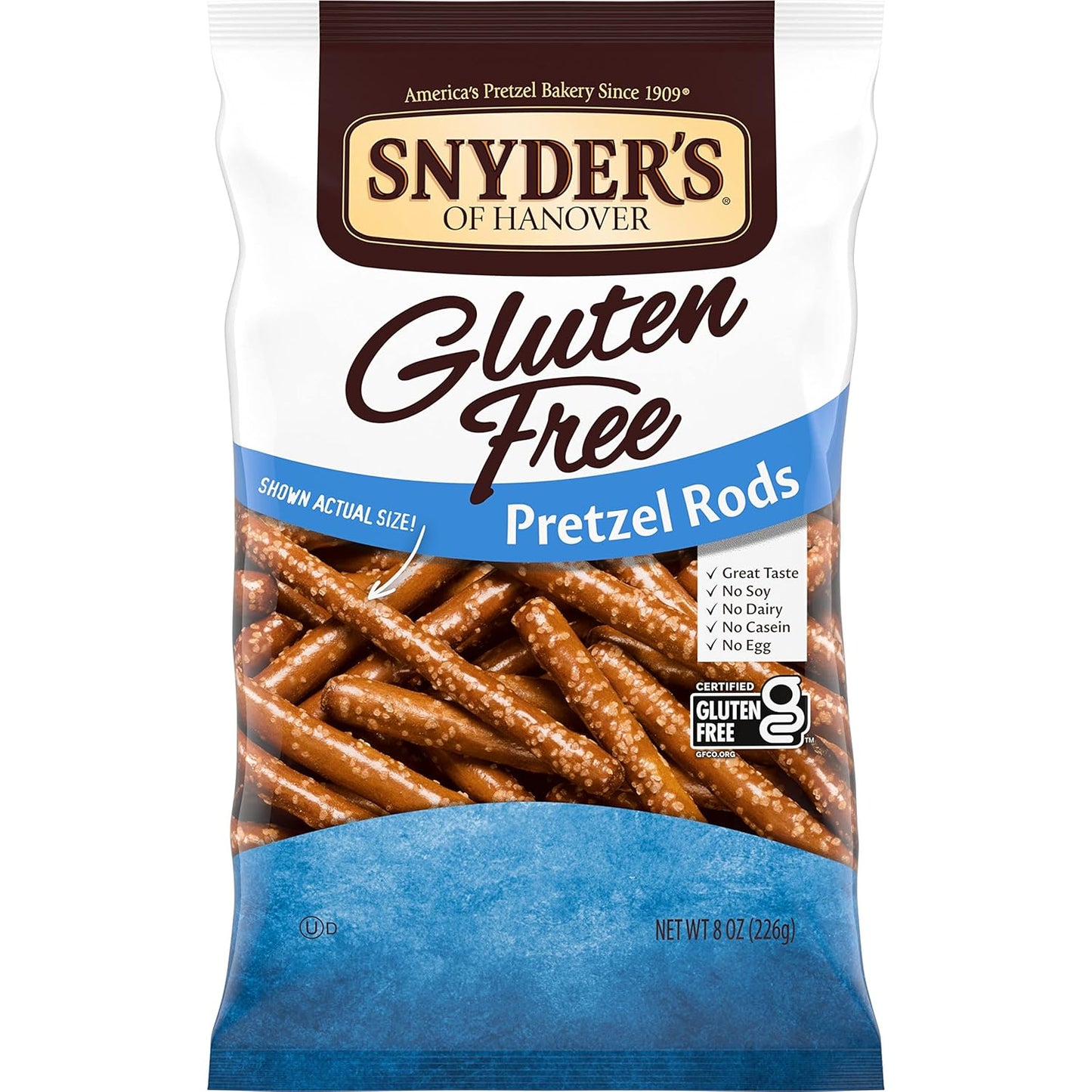 certified gluten-free wheat-free pretzel formulation