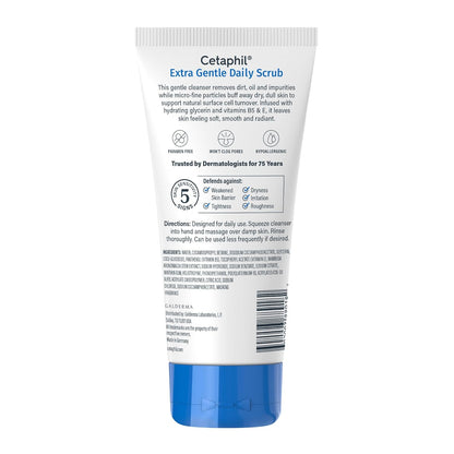 Cetaphil Daily Face Scrub – Mindful Evening Skincare Step for Mature Skin, Radiance-Boosting Cleanse