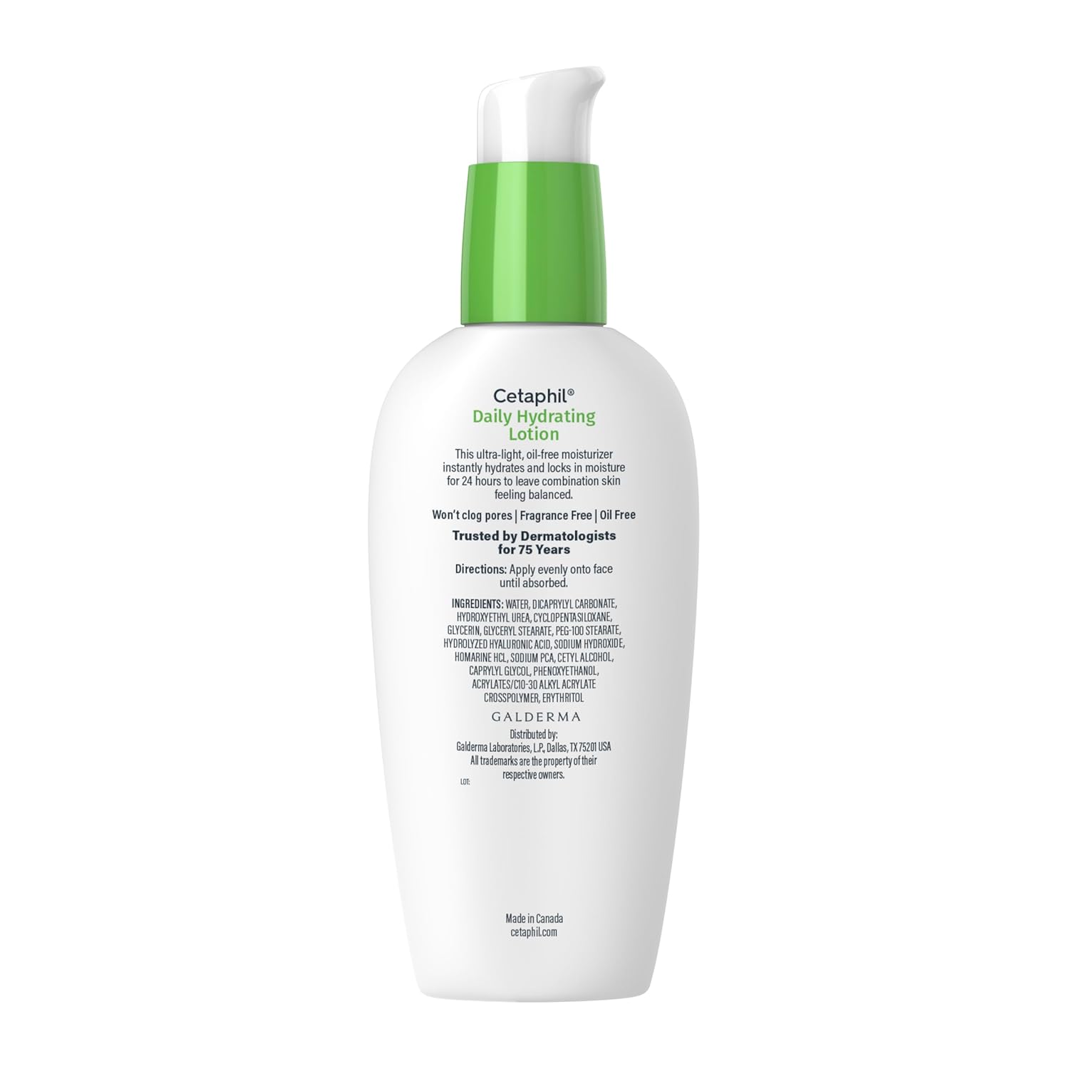 Cetaphil Daily Hydrating Lotion for Face – TSA-Approved Travel Size Moisturizer for Carry-On and Weekend Bags