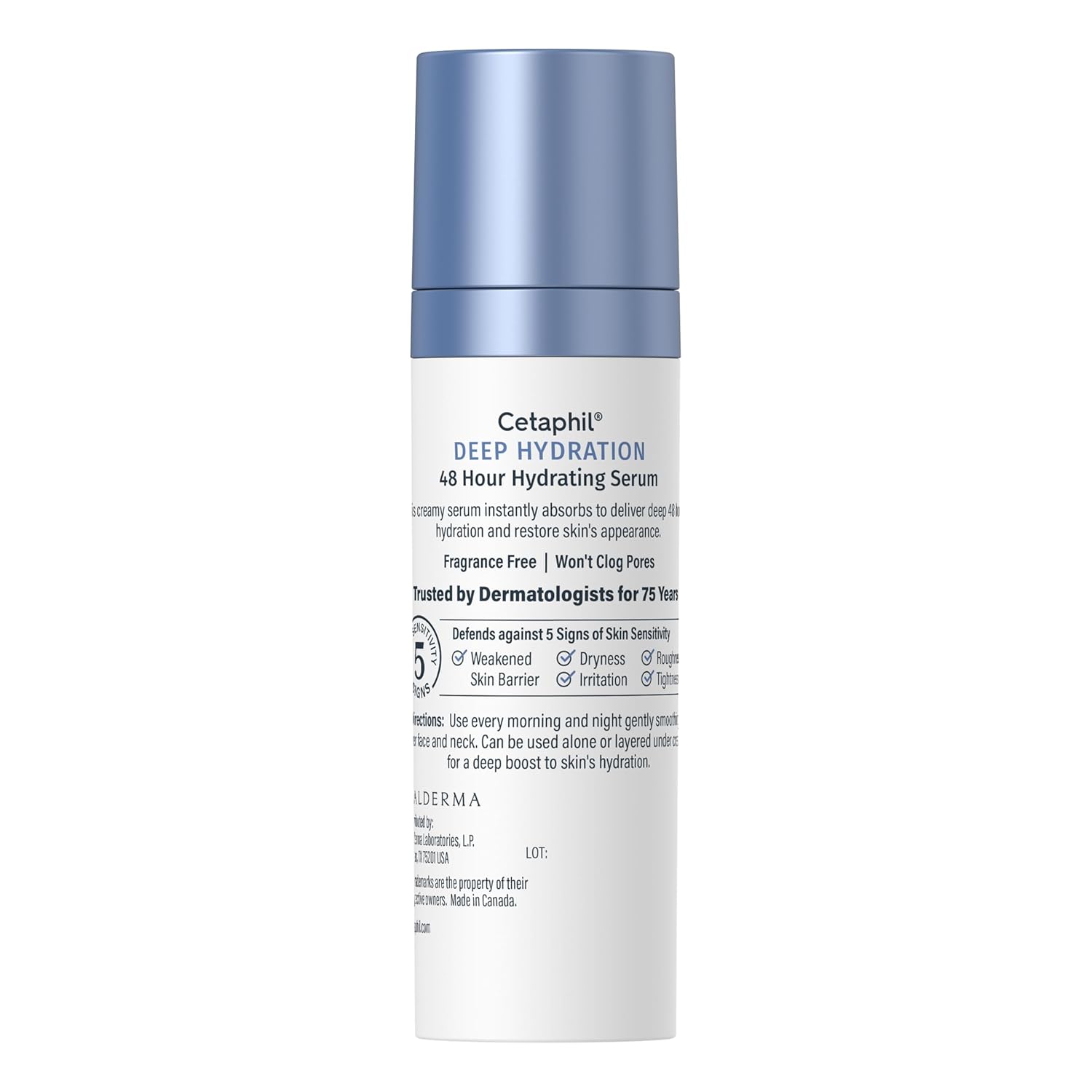 Cetaphil Deep Hydration 48 Hour Serum – Thoughtful Birthday Gift for Women with Sensitive Skin