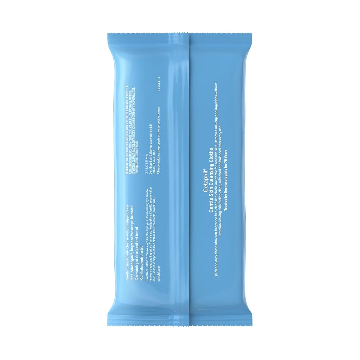 Cetaphil Face and Body Wipes – Hypoallergenic Cloths Safe for Sensitive Skin and Daily Use