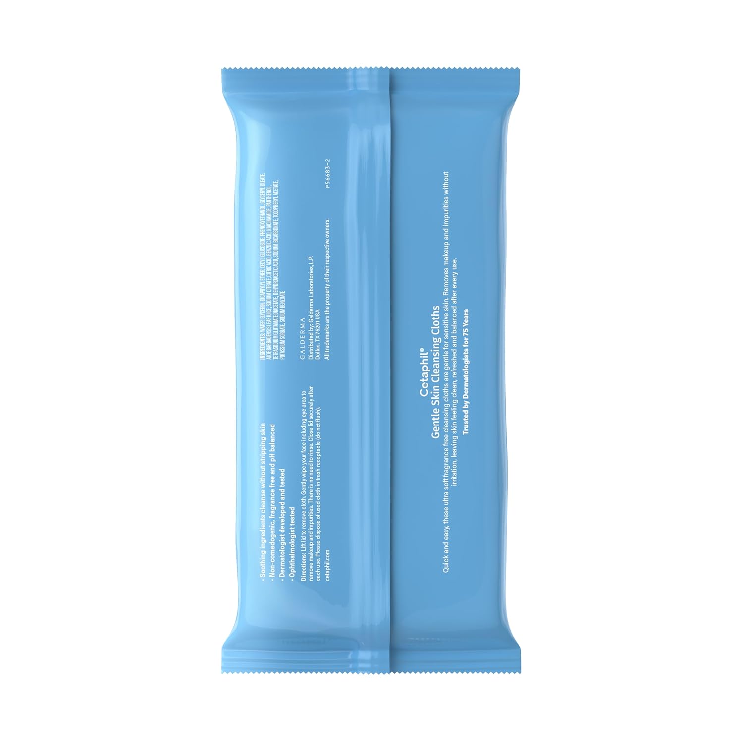 Cetaphil Face and Body Wipes – Hypoallergenic Cloths Safe for Sensitive Skin and Daily Use
