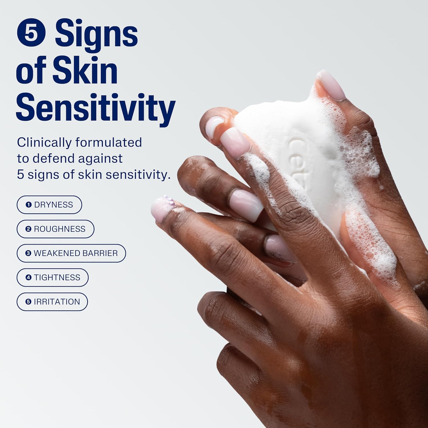 Cetaphil Gentle Cleansing Bar – Streamlined Two-Step Skincare With One Unscented Face and Body Bar