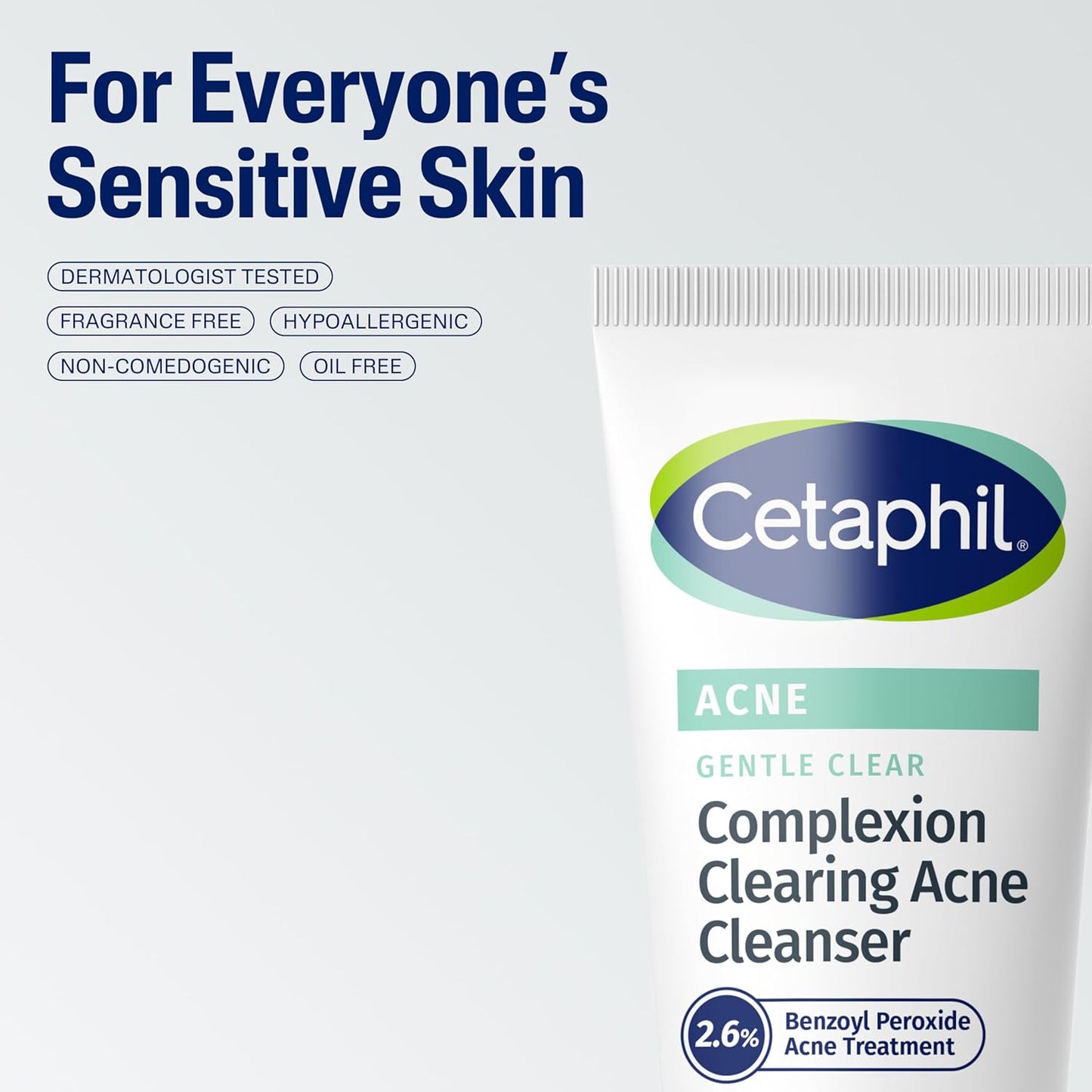Cetaphil Gentle Clear Complexion-Clearing Cleanser – Mindful Morning and Evening Skincare Ritual