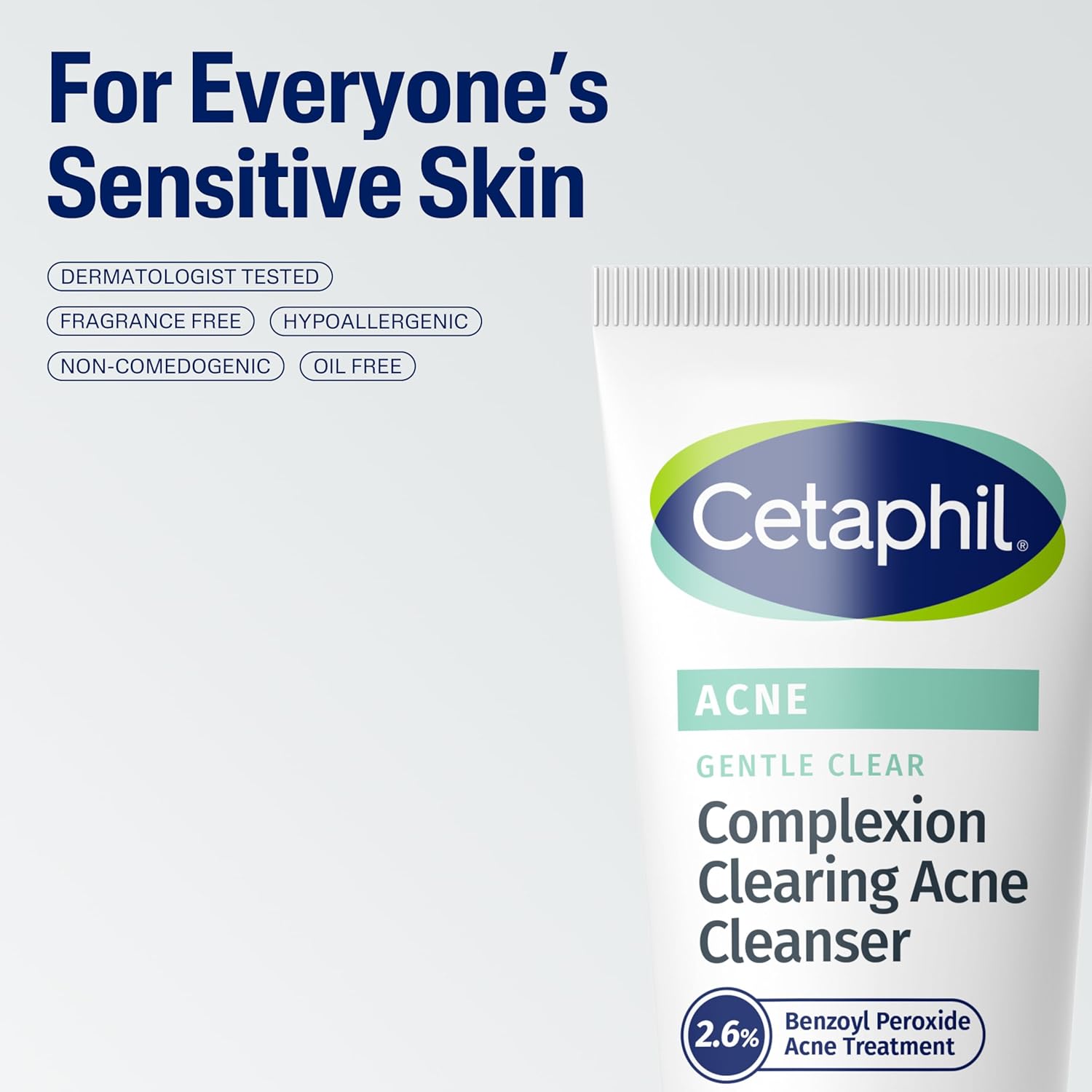 Cetaphil Gentle Clear Complexion-Clearing Cleanser – Mindful Morning and Evening Skincare Ritual