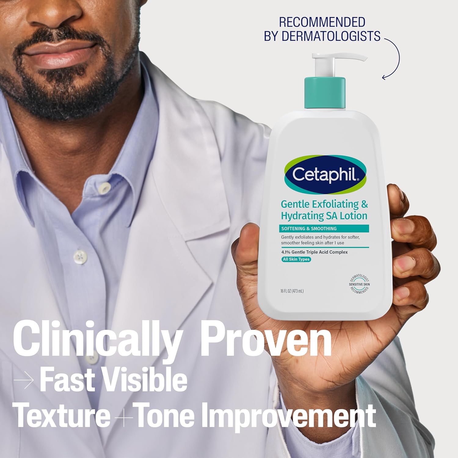 Cetaphil Gentle Exfoliating SA Lotion – Streamlined Skincare for a Clutter-Free Vanity