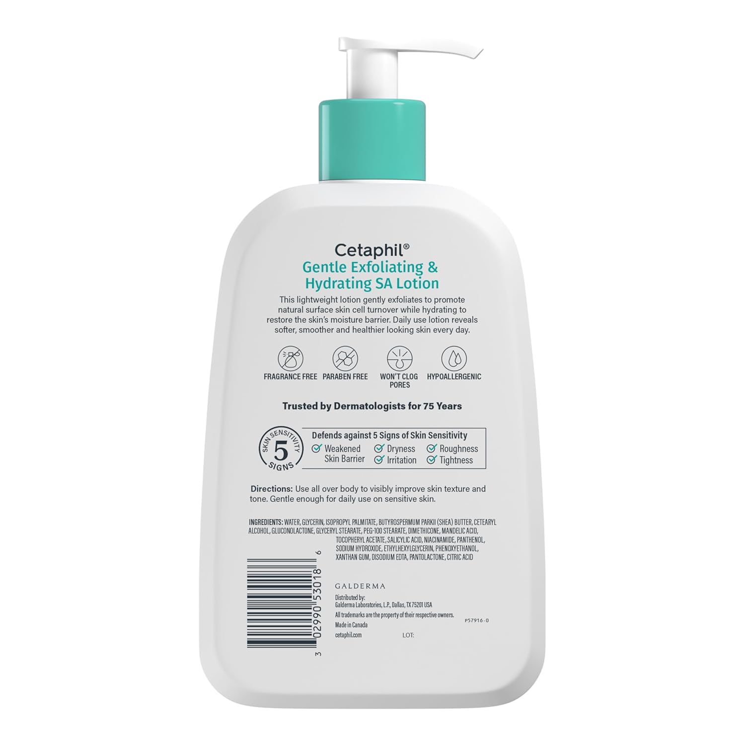 Cetaphil Gentle Exfoliating SA Lotion – Streamlined Skincare for a Clutter-Free Vanity