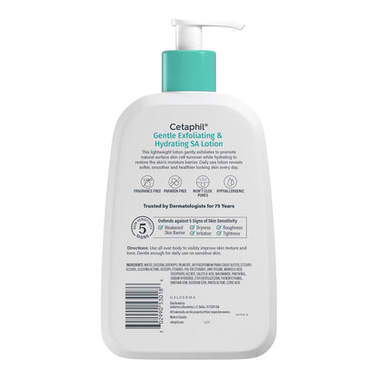 Cetaphil Gentle Exfoliating SA Lotion – Streamlined Skincare for a Clutter-Free Vanity