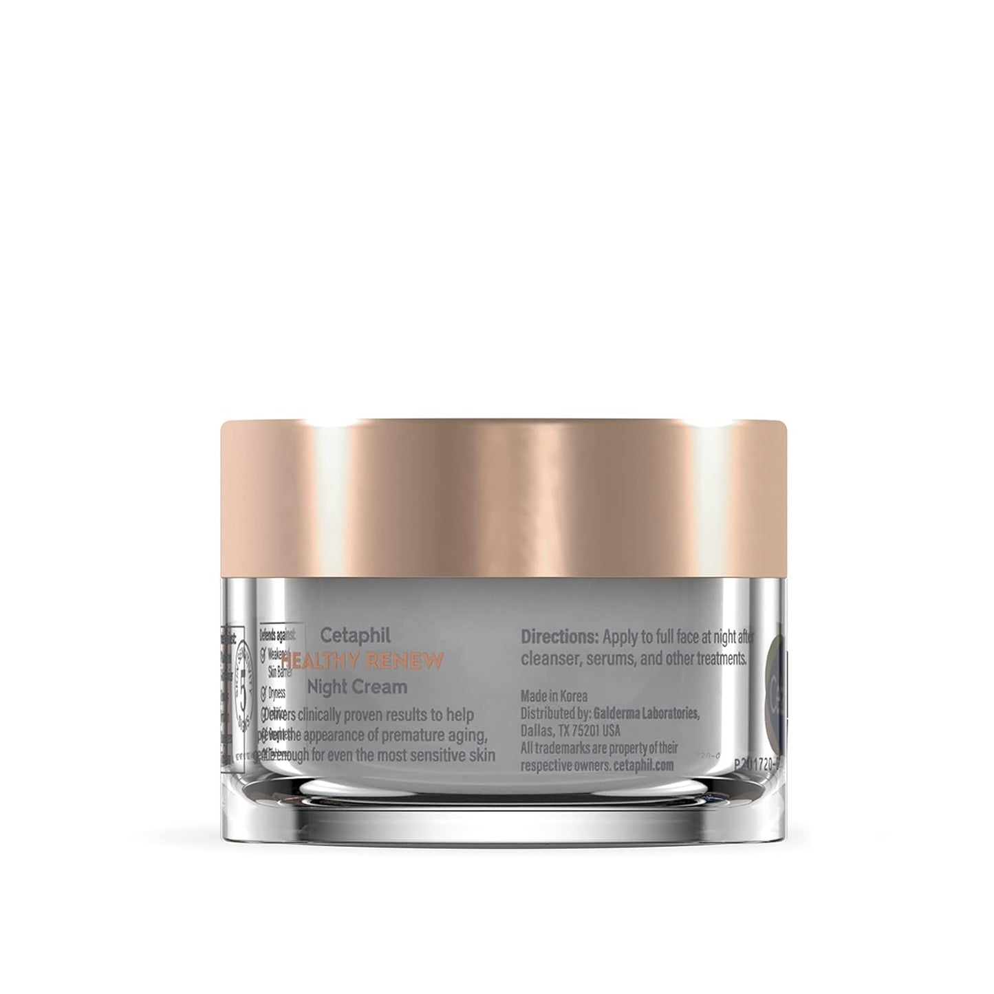 Cetaphil Healthy Renew Night Cream – Thoughtful Birthday Gift for Women, Anti-Aging Peptide Cream for Sensitive Skin