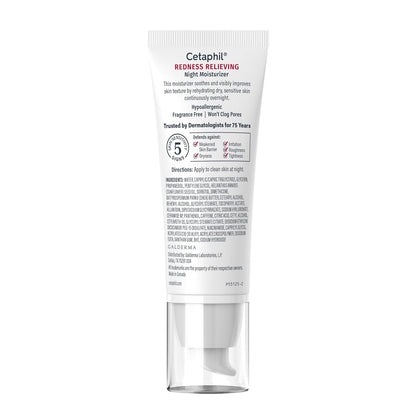 Cetaphil Night Cream – Understated Redness Relief Moisturizer for a Clean, Clutter-Free Vanity