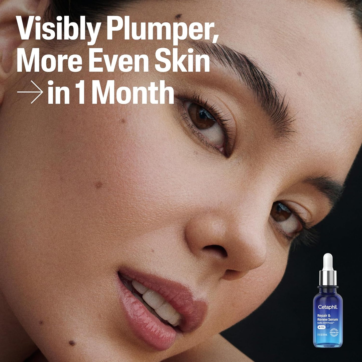 Cetaphil Repair & Renew Night Serum for Sensitive Skin – Dermatologist-Recommended Overnight Hydration & Soothing Treatment