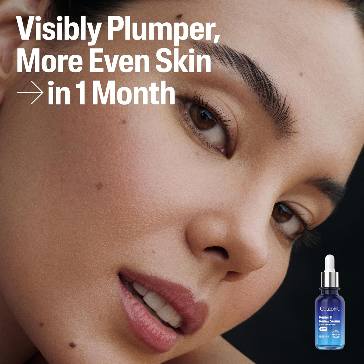 Cetaphil Repair & Renew Night Serum for Sensitive Skin – Dermatologist-Recommended Overnight Hydration & Soothing Treatment