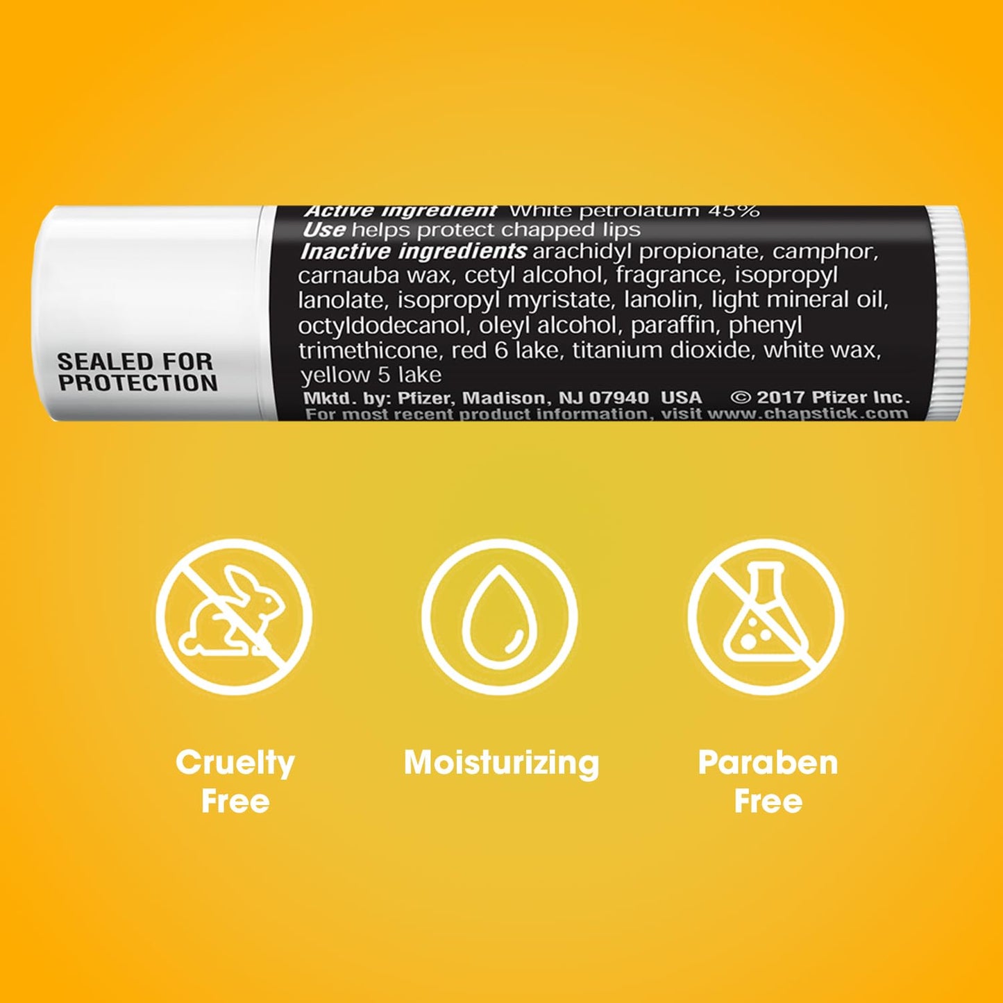 ChapStick Classic Original Lip Balm 12-Count – Camping and Hiking Trip Must-Have for Groups