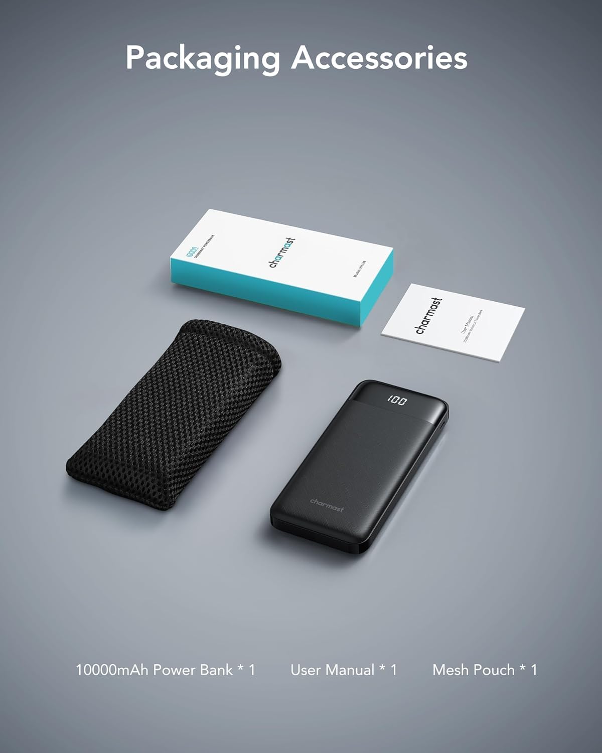 charmast Portable Charger Power Bank – Always-Ready Backup for Remote Workers Switching Between Cafes and Offices