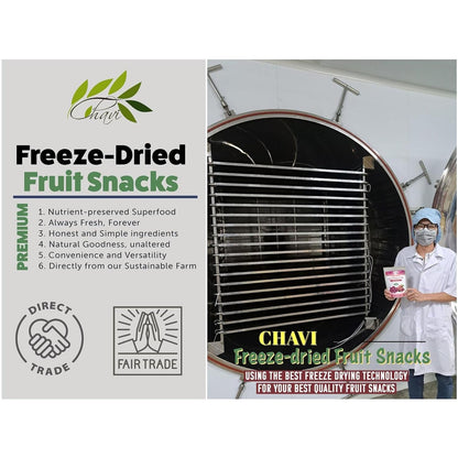 CHAVI Freeze-Dried Exotic Fruit – Thoughtful Valentine's Gift for Her and Mother's Day Surprises
