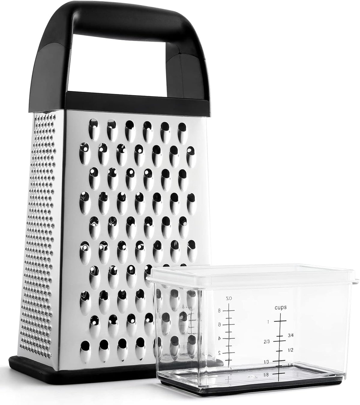 Cheese Grater With Container Box – Birthday Gift for Mom and Her, Colorful Kitchen Gadget for Home Cooks