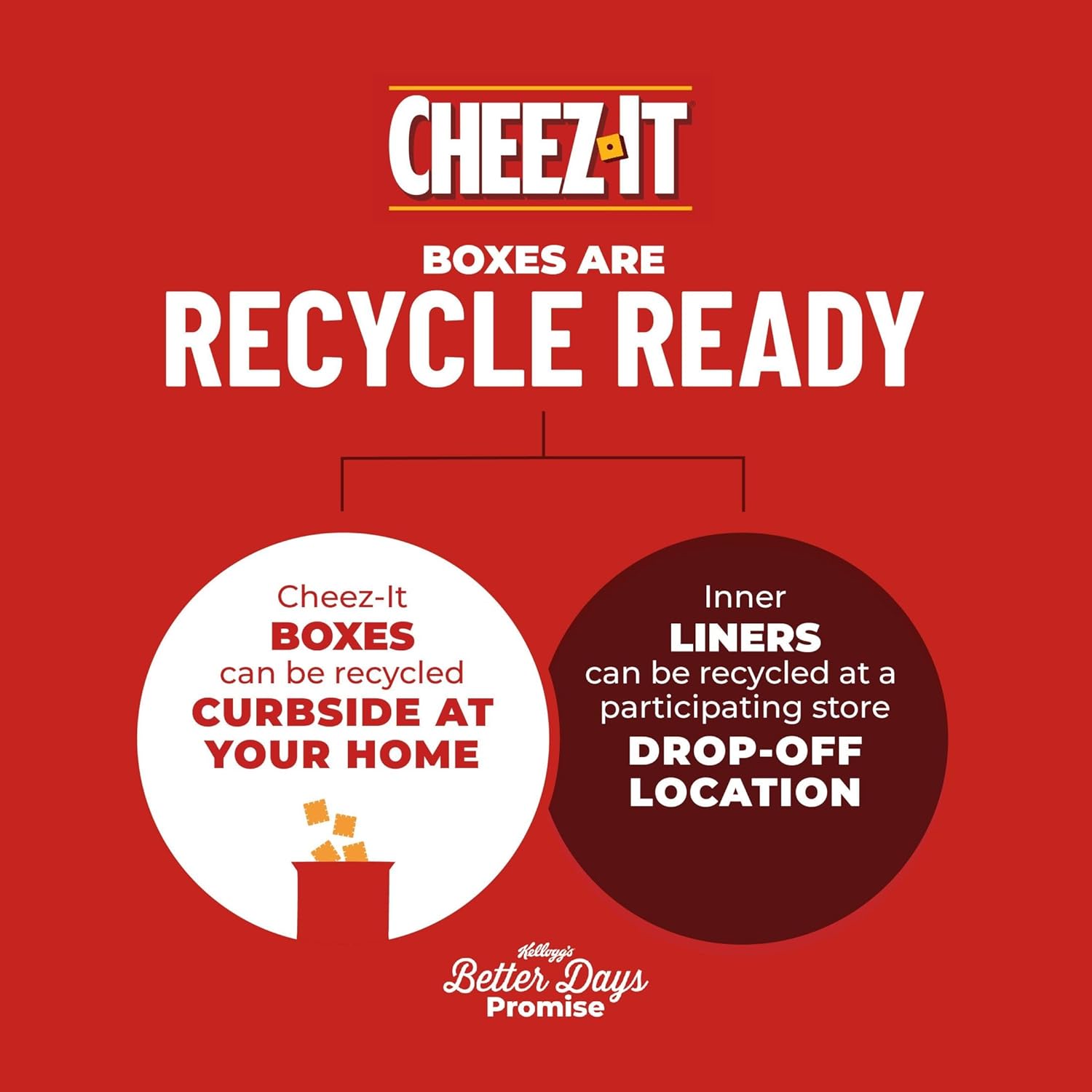 Cheez-It Snack Mix, Portable Picnic and Road Trip Snack Variety, Original, 17.8oz Box