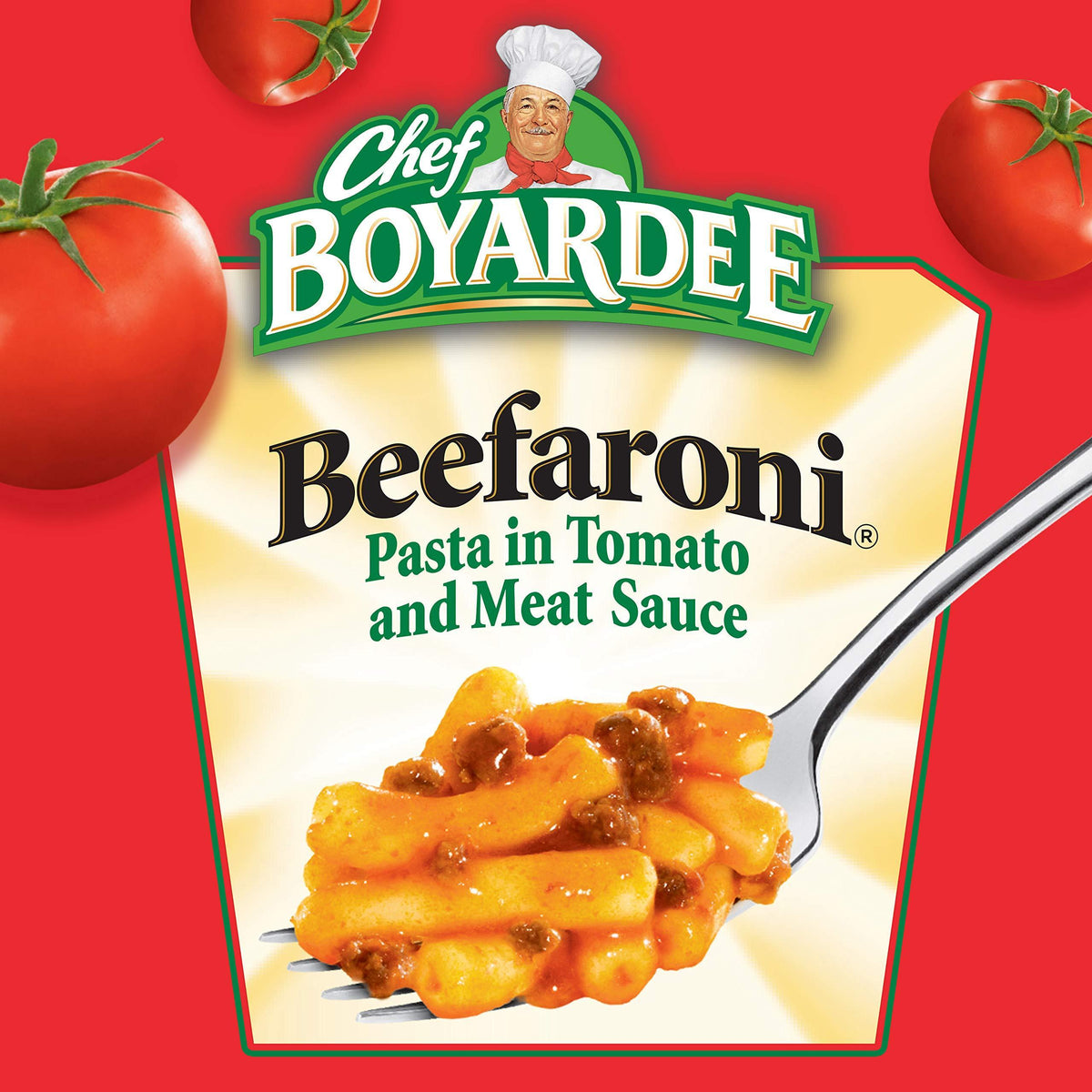 Chef Boyardee Beefaroni Microwaveable Bowls – Just Add Microwave Pantry Dinner for the Simple Kitchen, 7.5 oz 12-Pack