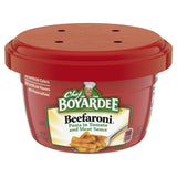 Chef Boyardee Beefaroni Microwaveable Bowls – Just Add Microwave Pantry Dinner for the Simple Kitchen, 7.5 oz 12-Pack