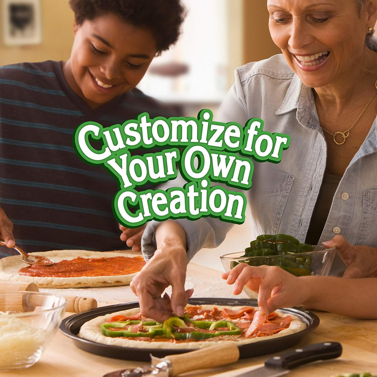 Chef Boyardee Cheese Pizza Maker 31.85 oz – Pantry-Friendly Pizza Kit Made Without Artificial Flavors or Colors