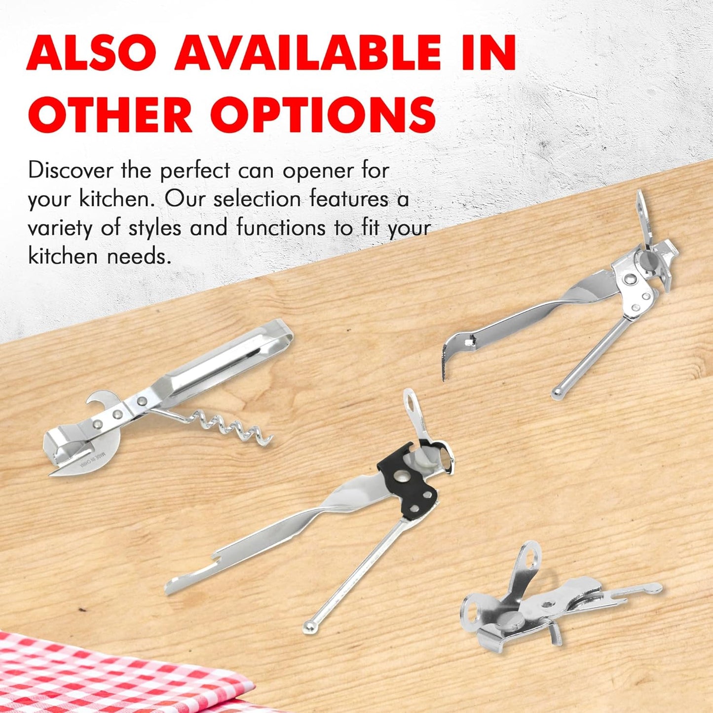 Chef Craft Select Can Opener – Affordable Wedding Registry Must-Have for Newlywed Kitchens and Couple Gift Tables