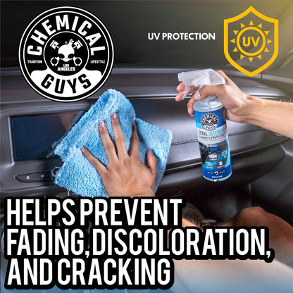 Chemical Guys Total Interior Cleaner & Protectant – Streak-Free OEM Finish for an Uncluttered Cabin, 16 oz