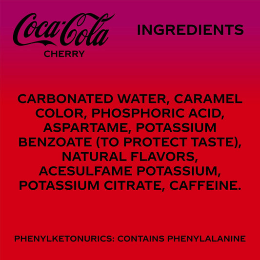 cherry flavor profile, with cherry vanilla variant available