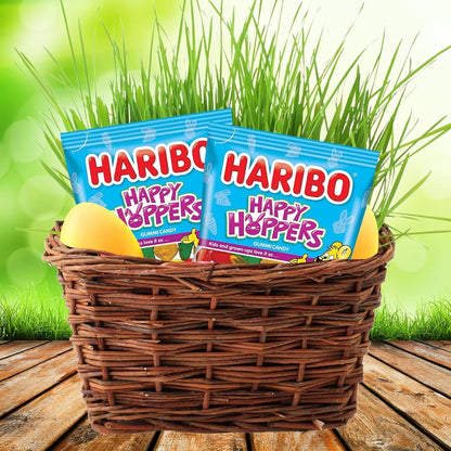 chewy gummy consistency as opposed to hard or chocolate candy