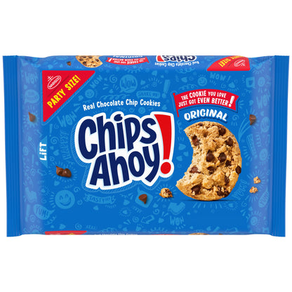 CHIPS AHOY! Minimal Prep Cookie Assortment with Chewy Confetti Cake and Original Chocolate Chip, Resealable Pouches for Intentional Snacking